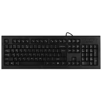 A4Tech KR-85 klaviatūra USB QWERTY JAV anglų juoda