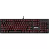 Mechaninė klaviatūra DEFENDER QUEST GK-596 – RGB apšvietimas, Anti-Ghosting, laidas, kompaktiškas išdėstymas
