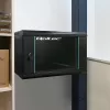 19 colių stovo spinta QOLTEC 54463 9U 600x500x450 mm metalinis korpusas tinklo įrangai