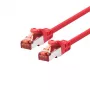 LOGON TCF66F070R tinklo jungiamasis kabelis, Cat6a F/UTP (FTP), 7 m, raudonas