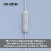 Sony IER-EX15C Ausinės Laidinės Ausinės Mikrofonas USB Type-C Juodos