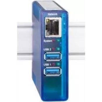 USB serveris w&t 53663 Gigabit 2.0 integruotas – tinklinis USB įrenginių serveris, Gigabit Ethernet