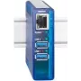 USB serveris w&t 53663 Gigabit 2.0 integruotas – tinklinis USB įrenginių serveris, Gigabit Ethernet