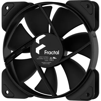 FRACTAL DESIGN Aspect 12 PWM 120mm korpuso ventiliatorius juodas