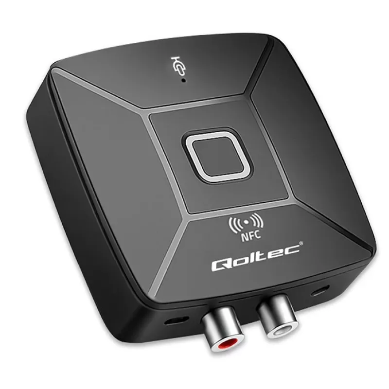QOLTEC 56981 belaidis garso siųstuvas-imtuvas Bluetooth/AUX/RCA