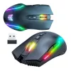 Belaidė žaidimų pelė Onikuma CW905 USB (juoda)
