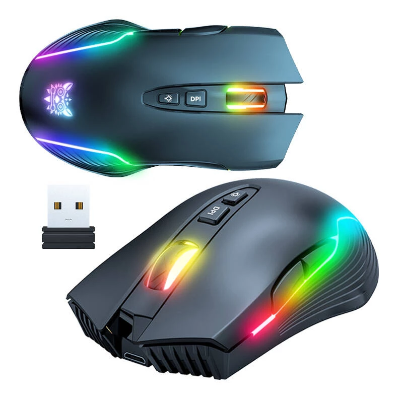 Belaidė žaidimų pelė Onikuma CW905 USB (juoda)