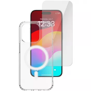 Skaidrus dėklas 4smarts 540603 iPhone 15 15,5 cm