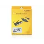 DeLock USB2.0 > 4 x Serial Adapter – USB į RS-232 x 4 adapteris (61887)