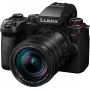 Panasonic Lumix G9 II + 12-60mm F2.8-4.0 25,21 MP Live MOS 11552 x 8672 pikselių juoda (DC-G9M2LE)