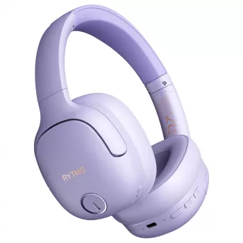 Ausinės MANTA HDP1001PU Rytmo Elegance Violetinės, viršugalvinės, laidinės