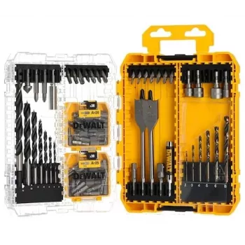 DeWalt Pozi varžtų rinkinys 100 vnt. – įvairių dydžių savisriegiai medžiui ir metalui