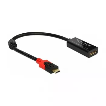 DeLOCK 63928 USB Type-C į DisplayPort 20 kaiščių vaizdo kabelio adapteris