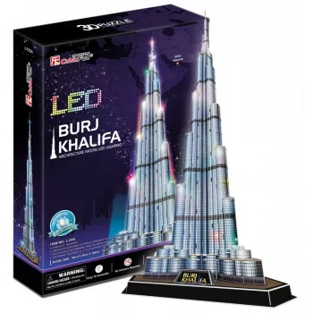 Cubicfun 3D dėlionė Burj Khalifa (The Light) DA-20508