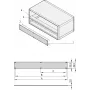 SCHROFF priekinis skydelis 1U 84HP - stovo aksesuaras (20850426)