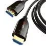 CABLETIME aktyvus šviesolaidinis HDMI 2.1 laidas 30 m 8K@60Hz 48Gbps paauksuotomis jungtimis