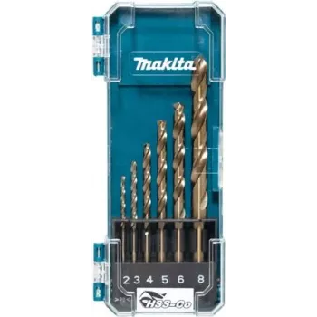 Gręžtų rinkinys Makita D-75758 HSS-Co 6 vnt.