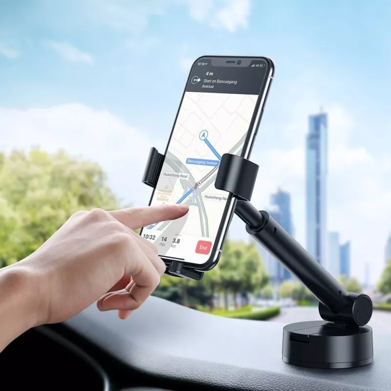 Aktyvus laikiklis Baseus SUYL-JY01 Mobiliesiems telefonams / išmaniesiems telefonams Juodas