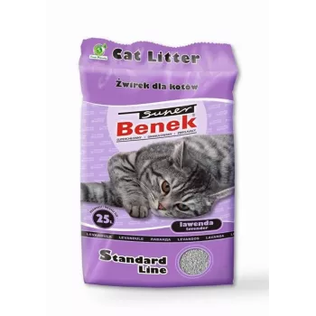 Certech Super Benek Standard Lavender - Kačių kraikas besikemšantis 25 l (20 kg)