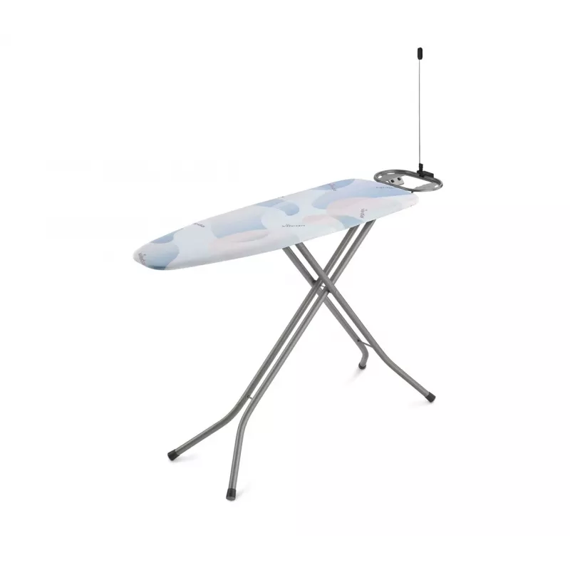 Pilno dydžio lyginimo lenta VILEDA Bravo Plus 143032 – reguliuojamas aukštis 80–97 cm, lenta 380×1200 mm, plieninis tinklelio viršus