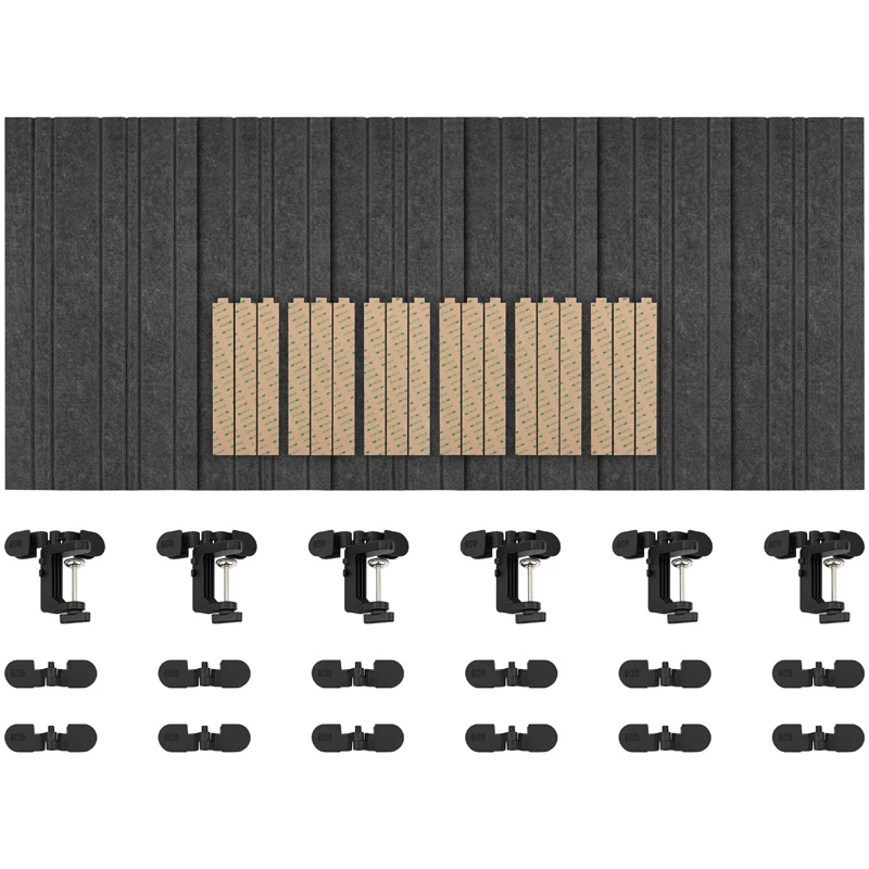 Streamplify ACOUSTIC PANEL - 6 vnt. pakuotė, pilka