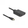 DeLOCK HDMI jungiklis 2 x HDMI į 1 x HDMI išėjimas 8K 60 Hz integruotu kabeliu 50 cm