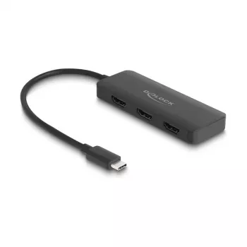DeLOCK USB Type-C skirstytuvas DP Alt Mode į 3x HDMI MST 4K 60 Hz
