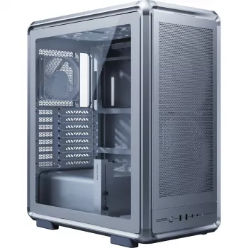 PC korpusas Cooler Master MasterFrame 500 Mesh – juodas su permatomu šonu