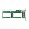 DeLOCK PCI Express 4.0 x8 kortelė su 2 vidiniais U.2 NVMe SFF-8639 prievadais (bifurkacija)