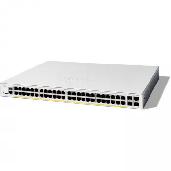 Valdomas tinklo jungiklis Cisco Catalyst 1200-48P-4G 48 prievadų GE PoE 4x1GE SFP