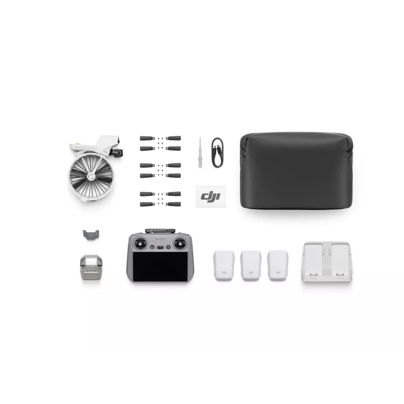 Dronas DJI Flip Fly More Combo RC 2 – 4 rotoriai, 48 MP kamera, 3840×2160, maks. greitis 16 m/s, nuotolis 14 000 m