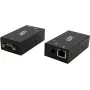 Serijinio įrenginio serveris Exsys EX-6111-2POE Ethernet į 1×RS-232 su PoE ir 5V/4A maitinimo šaltiniu