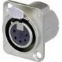 Neutrik NC5FD-LX jungties priedas sidabrinis