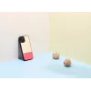 Dėklas telefonui iPhone 12 / 12 Pro iš medžio ir polikarbonato „man and wood“ – miss match black