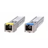SFP WDM šviesolaidinis siųstuvų-imtuvų pora Extralink 1.25G 1310/1550nm vienmodis 3km SC DOM