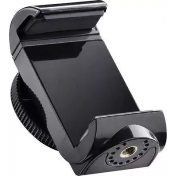 Walimex Mantona SM-850 Smartphone Twist Mount – universalus laikiklis su užsukamu fiksavimu, spaustuvas 55–85 mm