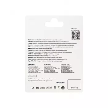 PATRIOT 512GB MicroSDXC atminties kortelė V30 U3 Class 10, skaitymas 90 MB/s, rašymas 80 MB/s, su apsauga nuo perrašymo