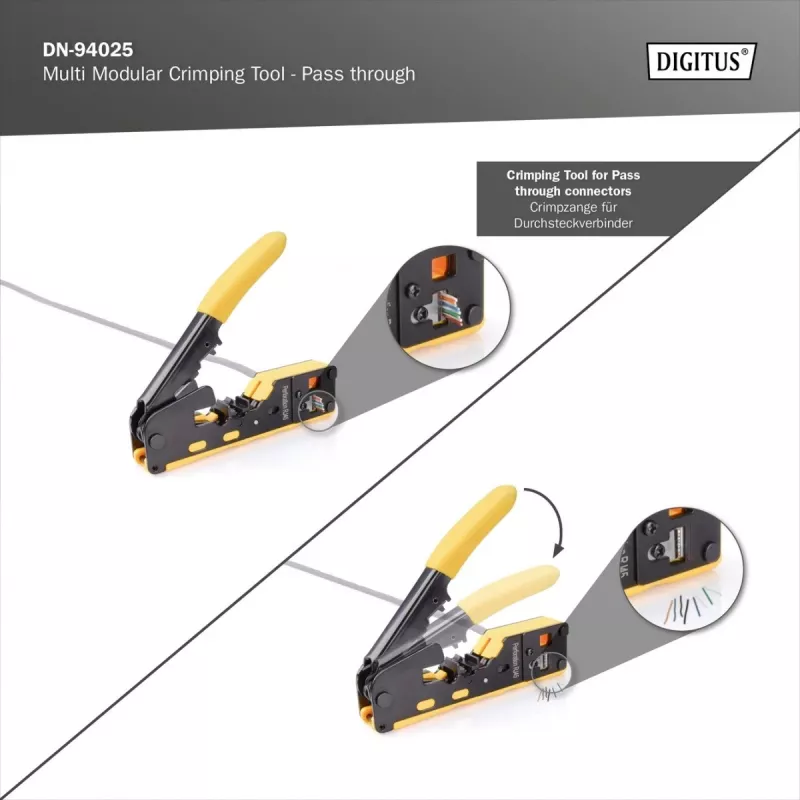 Daugiamodulinis krimpinimo įrankis T DN-94025