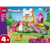 Konstruktorius LEGO Friends Šuniukų žaidimų aikštelė 42665, 66 detalės, 2 minifigūrėlės, nuo 4 metų