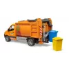 BRUDER modelis MB Sprinter komunalinis šiukšliavežis BR-02682, mastelio žaislinė kopija