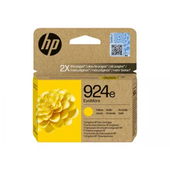 Originali HP 924e EvoMore geltona rašalo kasetė