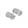 Kabelio įvadas DeLOCK 60354 pilkas metalas plastikas