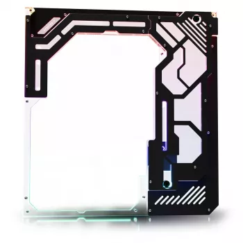 Šoninis dangtis Singularity Spectre 4 Aevum Dual Loop akrilinis skaidrus juodas