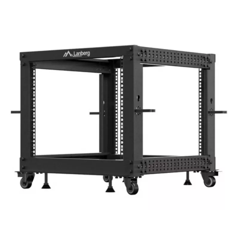 Atviras stovas LANBERG OR01-6109-B 9U 600x600 mm