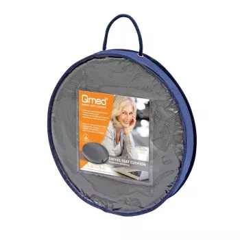 Sėdimosios pagalvėlės putplastis su aušinimo geliu MDH DRQE3M0BBXXXP, apvali, Ø 390 mm, aukštis 50 mm, pilka, maks. apkrova 120 kg