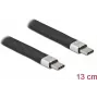 USB Type-C lydinis plokščias laidas FPC DeLOCK 86939