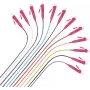 Helos 288347 OM4 šviesolaidinis pigtail, 12 x LC, Easy Strip, 2 m