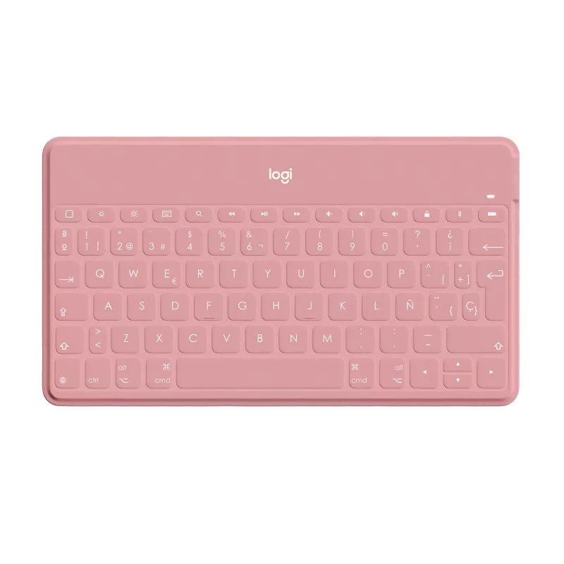 Logitech Keys-To-Go - belaidė klaviatūra - Bluetooth - QWERTY - ispaniškai - rožinė - skirta Apple iPad/iPhone/TV