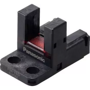 Fotoelektrinis šakinis jutiklis Panasonic PM-Y65, U formos šviesos barjeras, 5–24 V DC, šviesus ir tamsus perjungimas