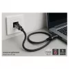 Good Connections Ethernet kabelis USB-C RJ45, antracitas, 1,5m